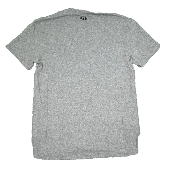 Bylt Lot of 4 Large The Axis Tee Short Sleeve Crew Black Navy Gray White Nice - Picture 7 of 16